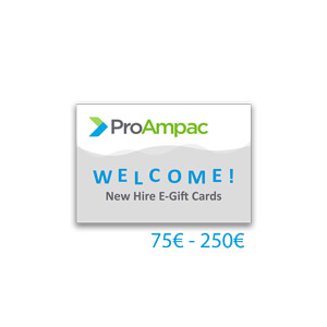 New Hire Welcome Card - Selection of New Hire Gift Card to be sent to the employee email.