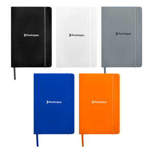 Spectrum A5 Hard Cover Notebook - Perfect for quick notes and meetings! 